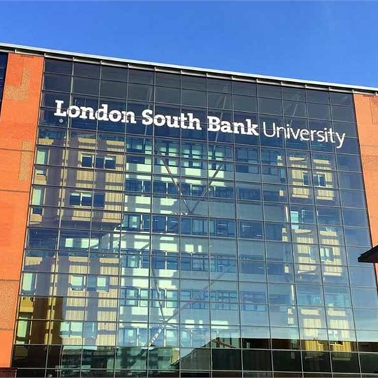 A London South Bank University campus building